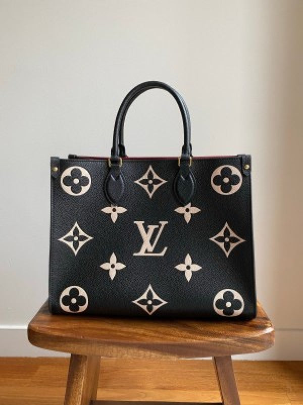 LV onthego bag with og box premium quality