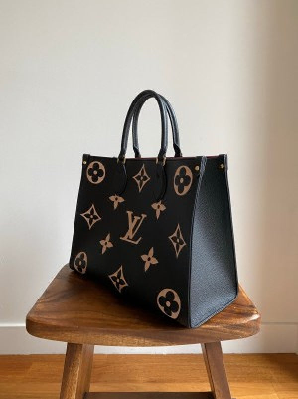 LV onthego bag with og box premium quality