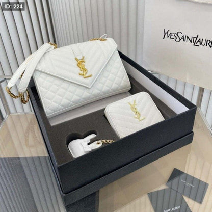 Saiint Laurent  Crossbody Camera Bag Luxury Gift Set with box