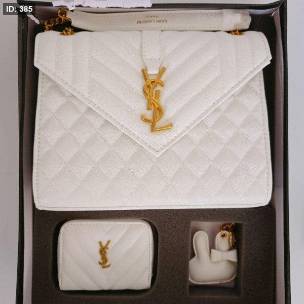 Saiint Laurent  Crossbody Camera Bag Luxury Gift Set with box