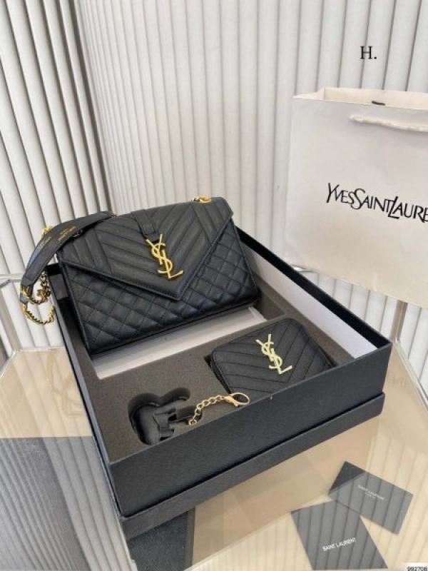 Saiint Laurent  Crossbody Camera Bag Luxury Gift Set with box