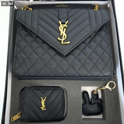 Saiint Laurent  Crossbody Camera Bag Luxury Gift Set with box