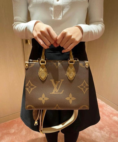 lv Onthego Pm With Og Box And Dust Bag Including Carry Bag