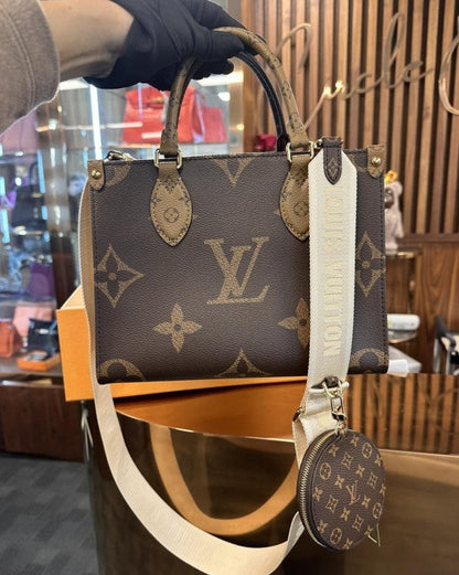 lv Onthego Pm With Og Box And Dust Bag Including Carry Bag
