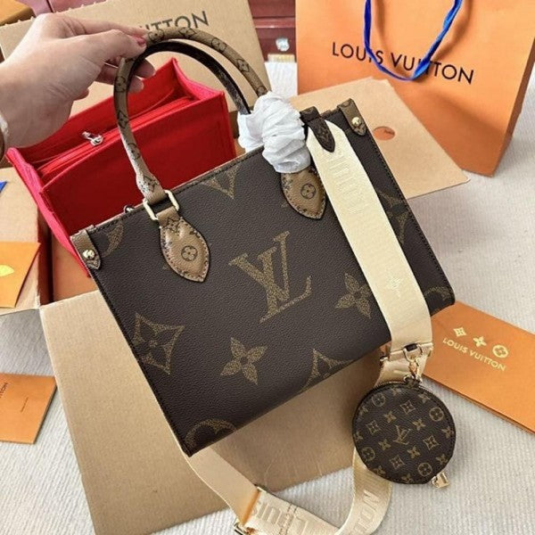lv Onthego Pm With Og Box And Dust Bag Including Carry Bag