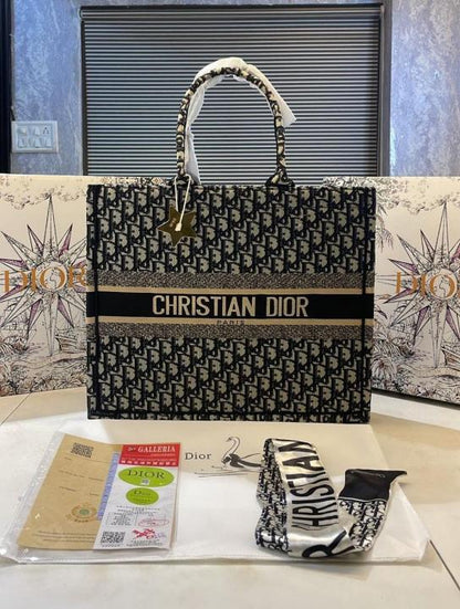 Dio book tote bag premium quality with scarf&amp;og box