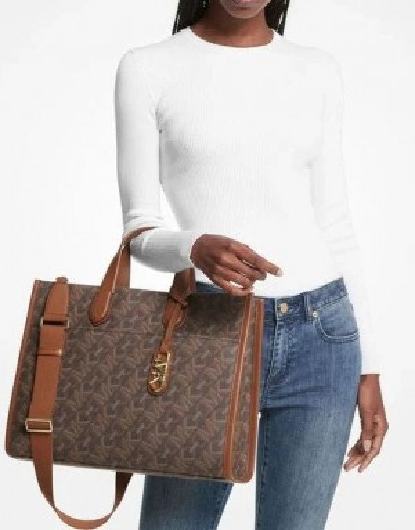 MK Gigi Large Empire Signature Tote bag