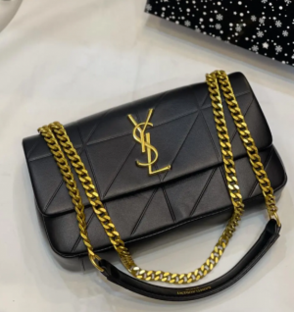 SAIINT LAURENT Classic shoulder bag with double box