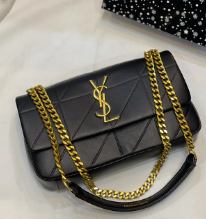 SAIINT LAURENT Classic shoulder bag with double box