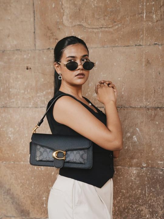 CH Tabby Shoulder Bag With Signature Canvas