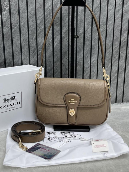 CH Turnlock Hadley Shoulder Crossbody Bag With Box