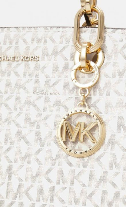 MK cynthia small signature logo satchel