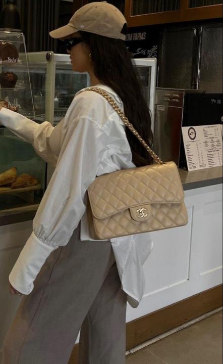 CN Paris jumbo sling bag premium quality with box