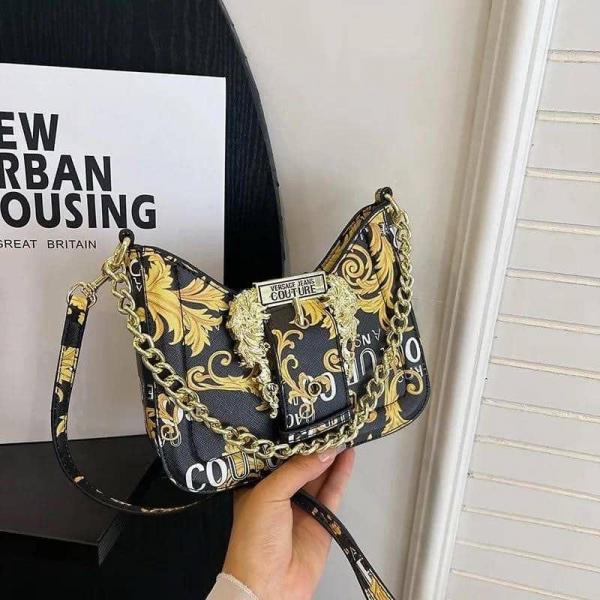 Vrs Jeans Couture Shoulder Bag With Box Dustbag Shoulderchain Slingbelt
