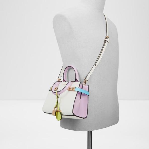 ALD Lisbon Womens White Satchel with box