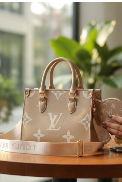lv Onthego Pm With Og Box And Dust Bag Including Carry Bag