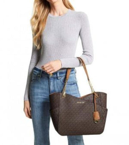 MK Jet Set Travel Chain Shoulder Tote Bag Witch Dust Bag