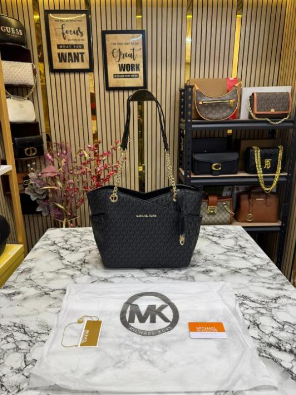 MK Jet Set Travel Chain Shoulder Tote Bag Witch Dust Bag