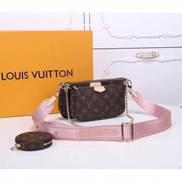 LV pochette belt with og box