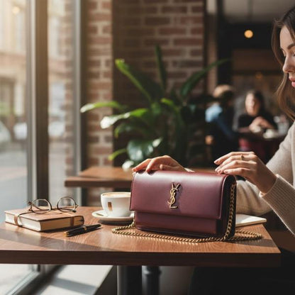 Saint Sunset Shoulder Bag With Box And Dust Bag