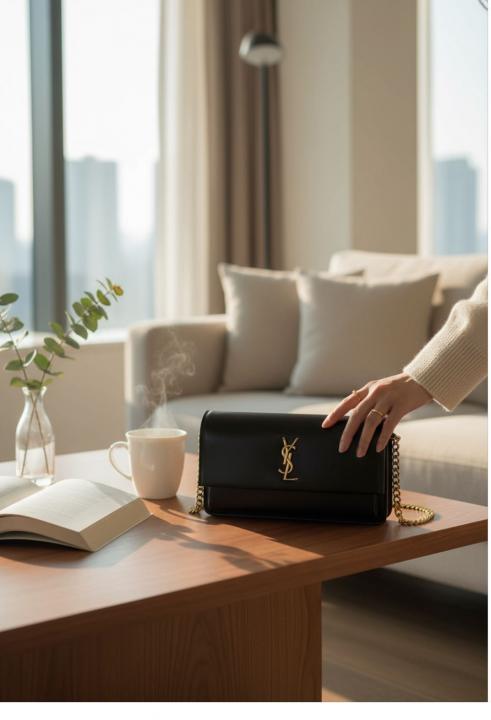 Saint Sunset Shoulder Bag With Box And Dust Bag