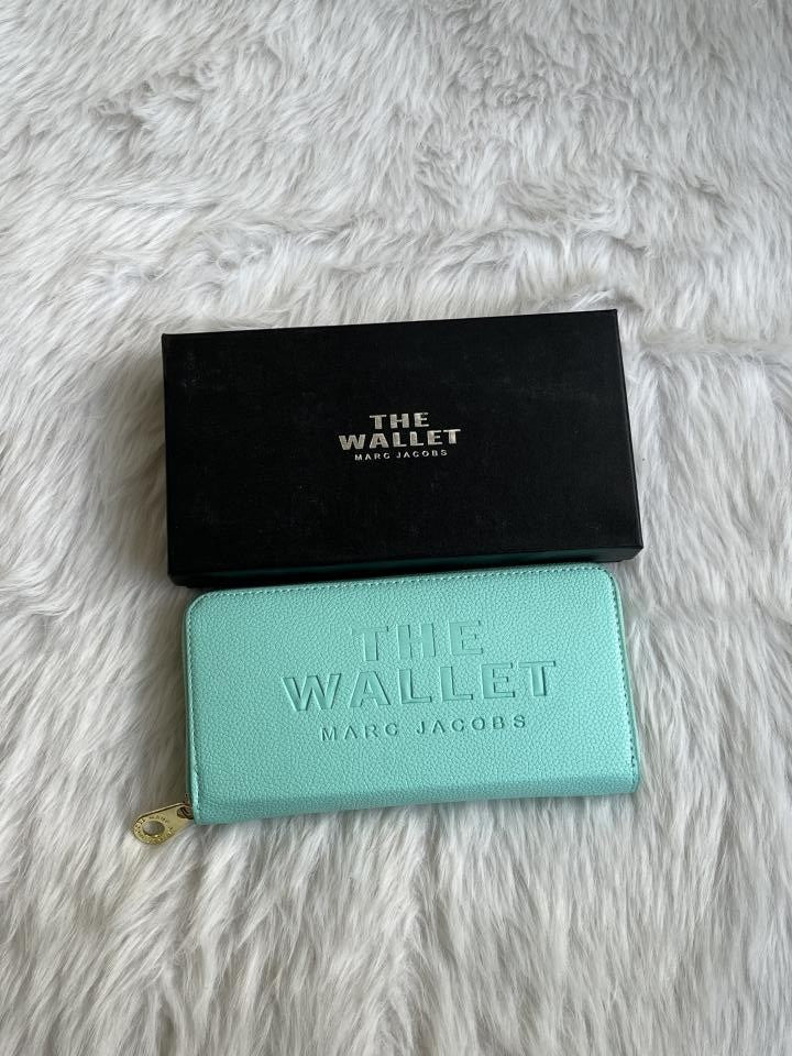 MJ Black Long Zippy Wallet With Box