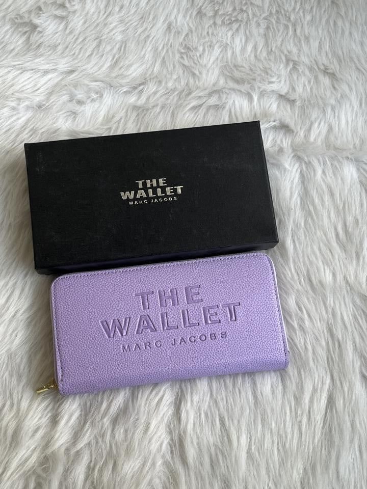 MJ Black Long Zippy Wallet With Box