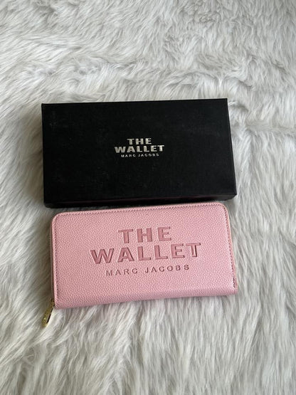 MJ Black Long Zippy Wallet With Box