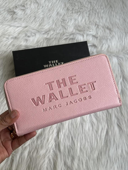 MJ Black Long Zippy Wallet With Box