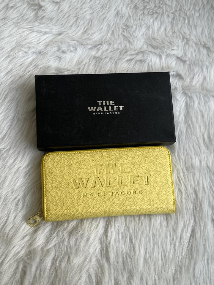 MJ Black Long Zippy Wallet With Box