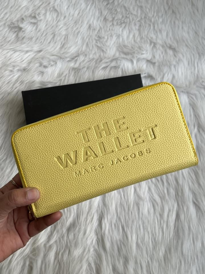 MJ Black Long Zippy Wallet With Box