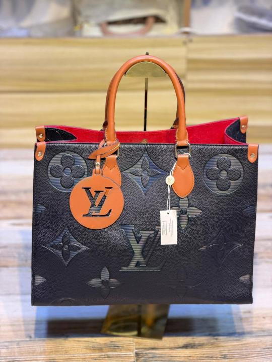 LV OntheGo Medium Shoulder Tote Bag With Dust Cover