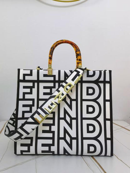 FD Sunshine Shopper Tote With LongBelt