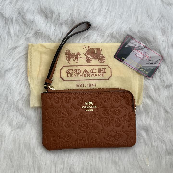 CH Emboss Wristlet With DustCover