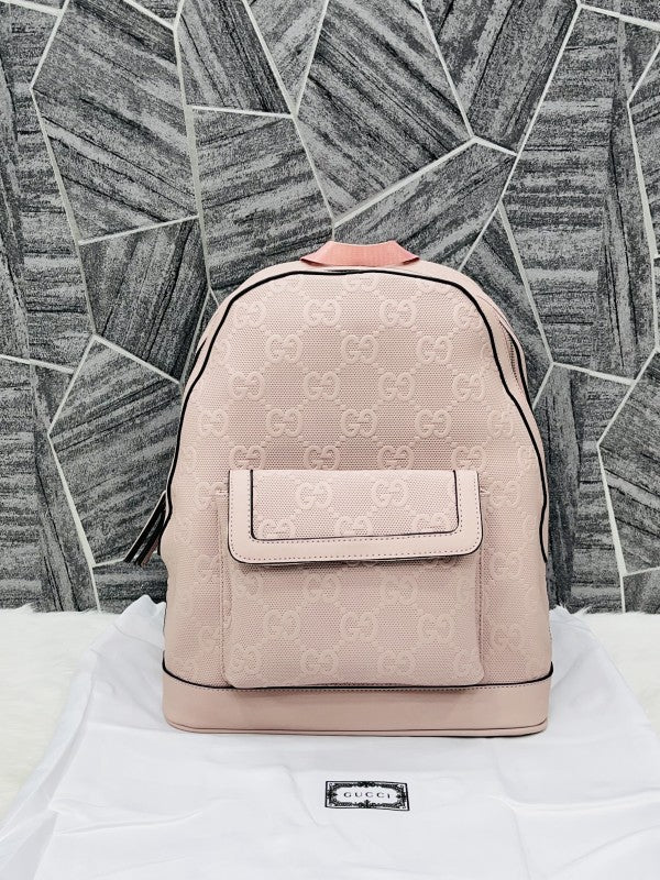 Gci  Emboss Backpack With DustCover