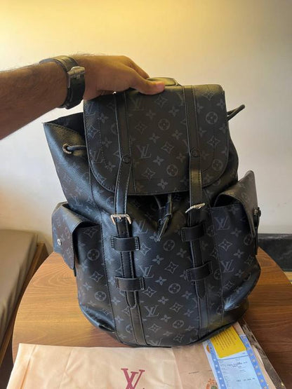 LV Monogram Christopher Backpack