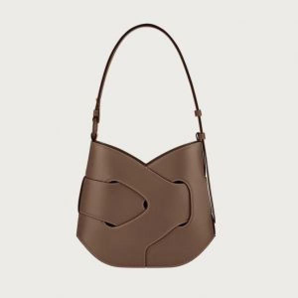 PL Numero Dix Leather Shoulder Bag