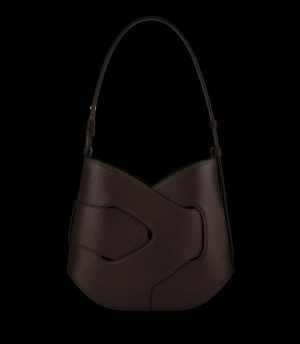 PL Numero Dix Leather Shoulder Bag