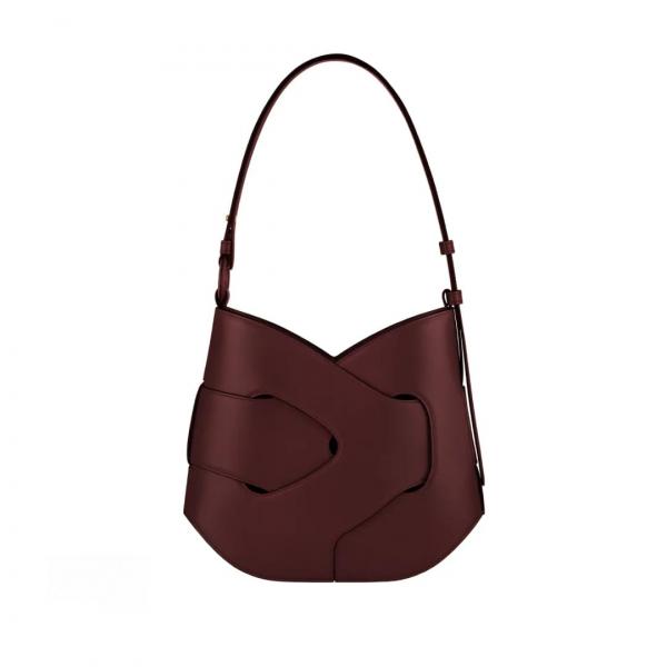 PL Numero Dix Leather Shoulder Bag