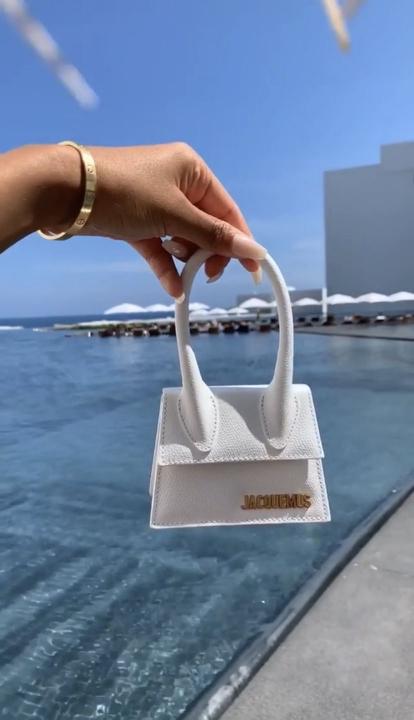 Jac Le Chiquito Noeud mini leather bag with box premium quality