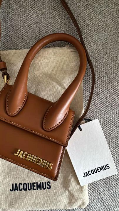 Jac Le Chiquito Noeud mini leather bag with box premium quality
