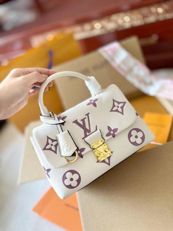 LV madeleine handbag with packing box