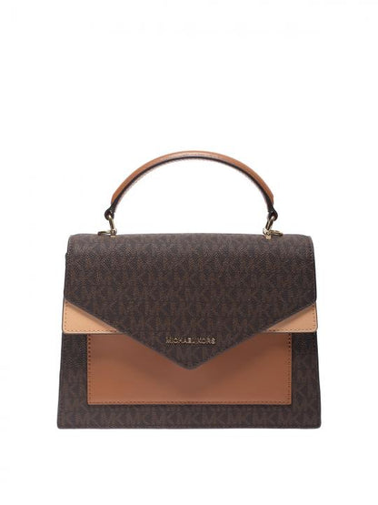 MK Ludlow Signature Leather Satchel Bag with box