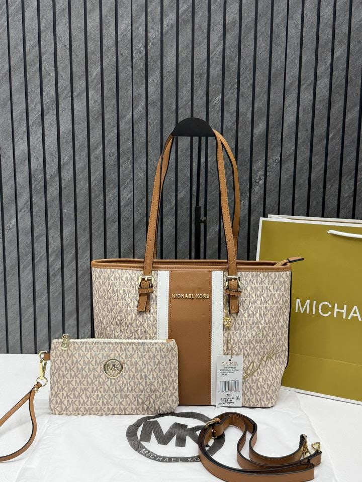 MK Jet Set Tote With Wallet DustCover CarryBag