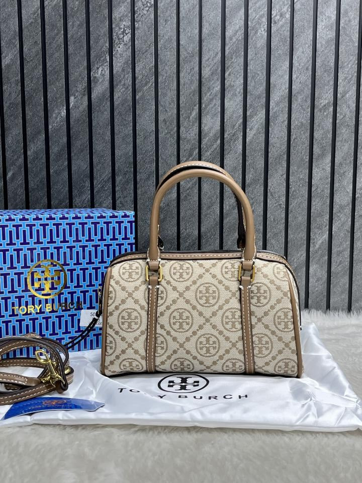 TB monogram barrel bag premium quality with og box