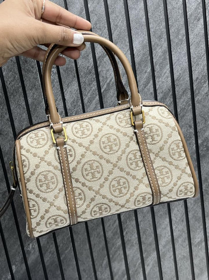 TB monogram barrel bag premium quality with og box