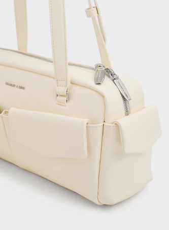 Chk Rachel Multi Pocket Shoulder Bag With DustCover