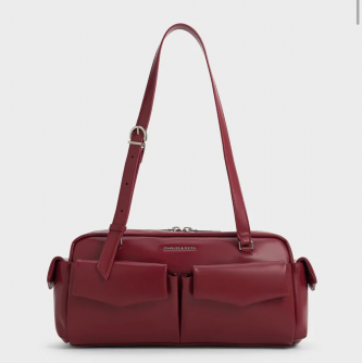Chk Rachel Multi Pocket Shoulder Bag With DustCover