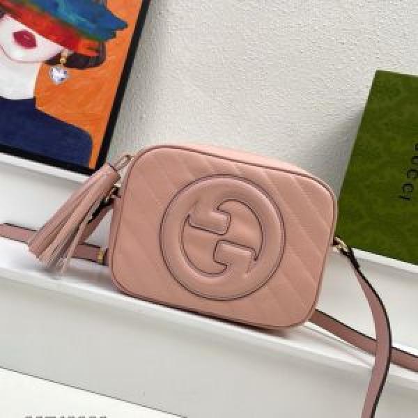 GCI Pebbled Leather Sumo Disco Crossbody WITH BOX