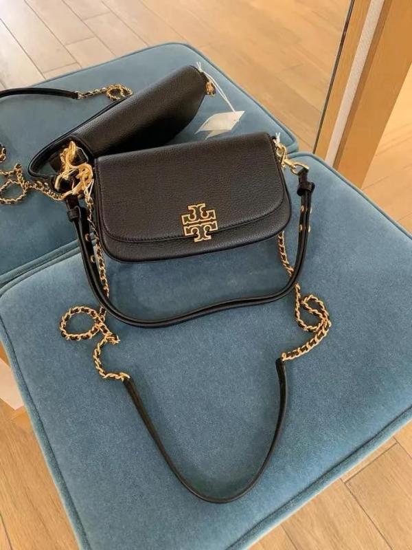 TB Britten Small Convertible Shoulder Bag With Box